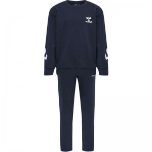Hummel Venti Tracksuit Dječje Sportska Odjeća Crne | 190385-880