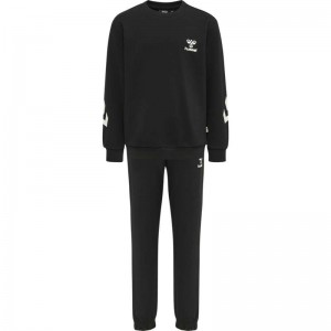 Hummel Venti Tracksuit Dječje Sportska Odjeća Crne | 632003-060