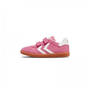 Hummel Victory Suede Ii Dječje Tenisice Roze | 374993-774