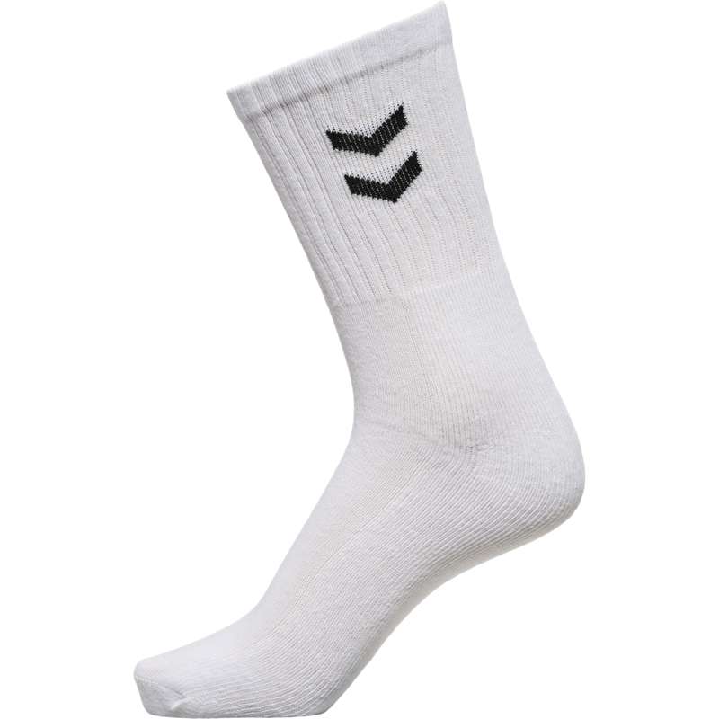 Hummel 3-pack Basic Ženske Čarape Bijele | 368213-773