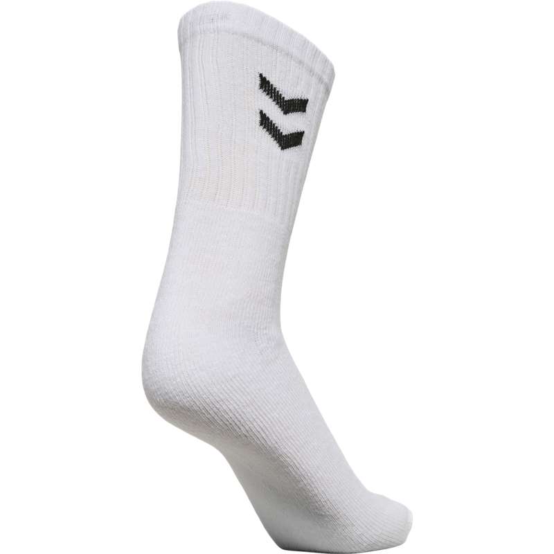 Hummel 3-pack Basic Ženske Čarape Bijele | 368213-773