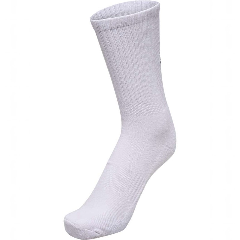 Hummel 3-pack Chevrons Ženske Čarape Bijele | 615766-891