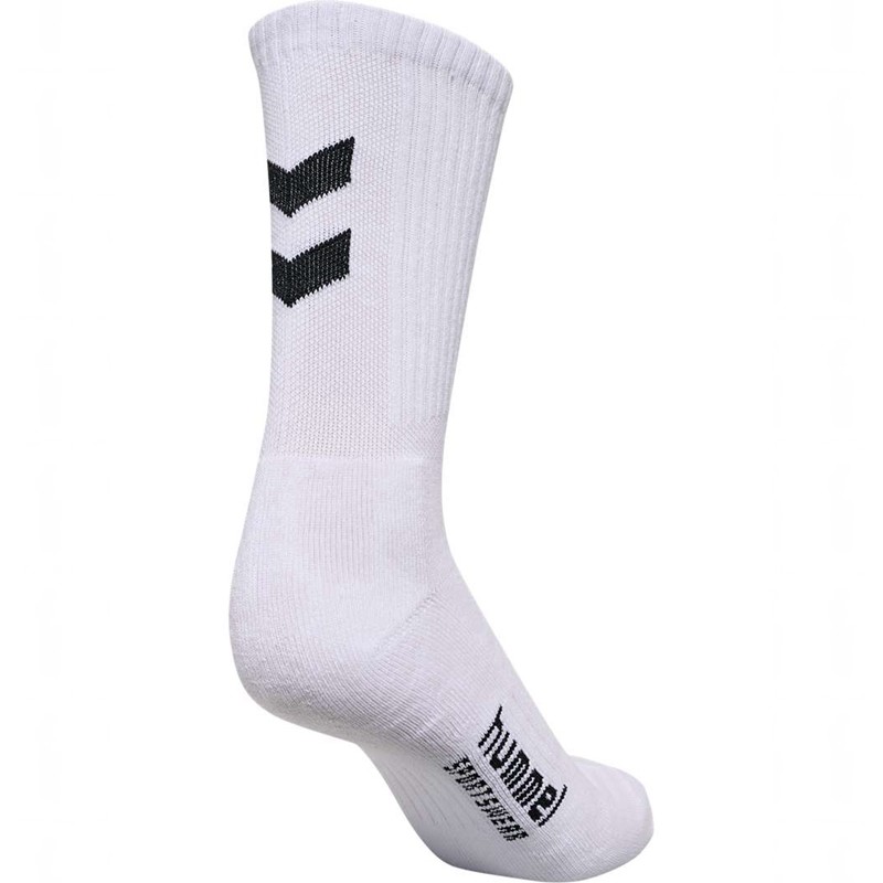 Hummel 3-pack Chevrons Ženske Čarape Bijele | 615766-891