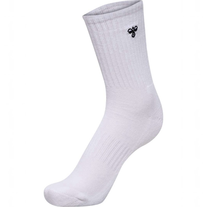 Hummel 3-packs Bee Muške Čarape Bijele | 793355-212
