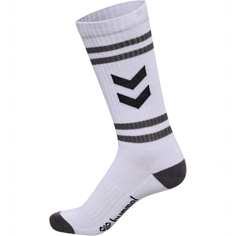 Hummel 3-packs Chevron High Retro Muške Čarape Bijele | 367845-707