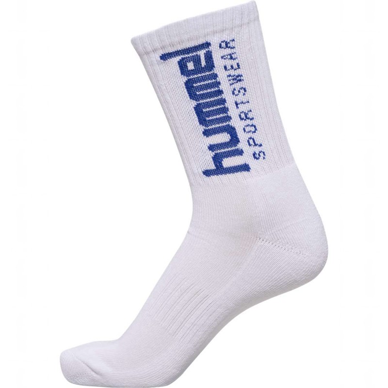 Hummel 3-packs Sportswear Big Muške Čarape Bijele | 845190-619