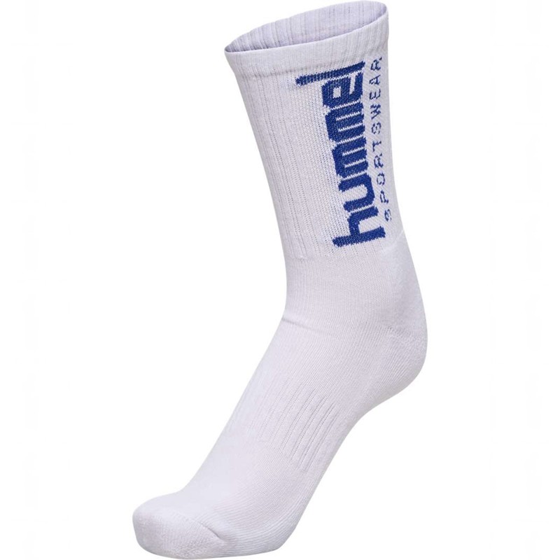 Hummel 3-packs Sportswear Big Muške Čarape Bijele | 845190-619