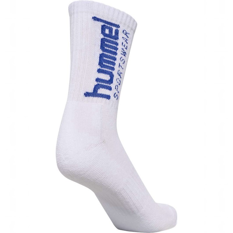 Hummel 3-packs Sportswear Big Muške Čarape Bijele | 845190-619