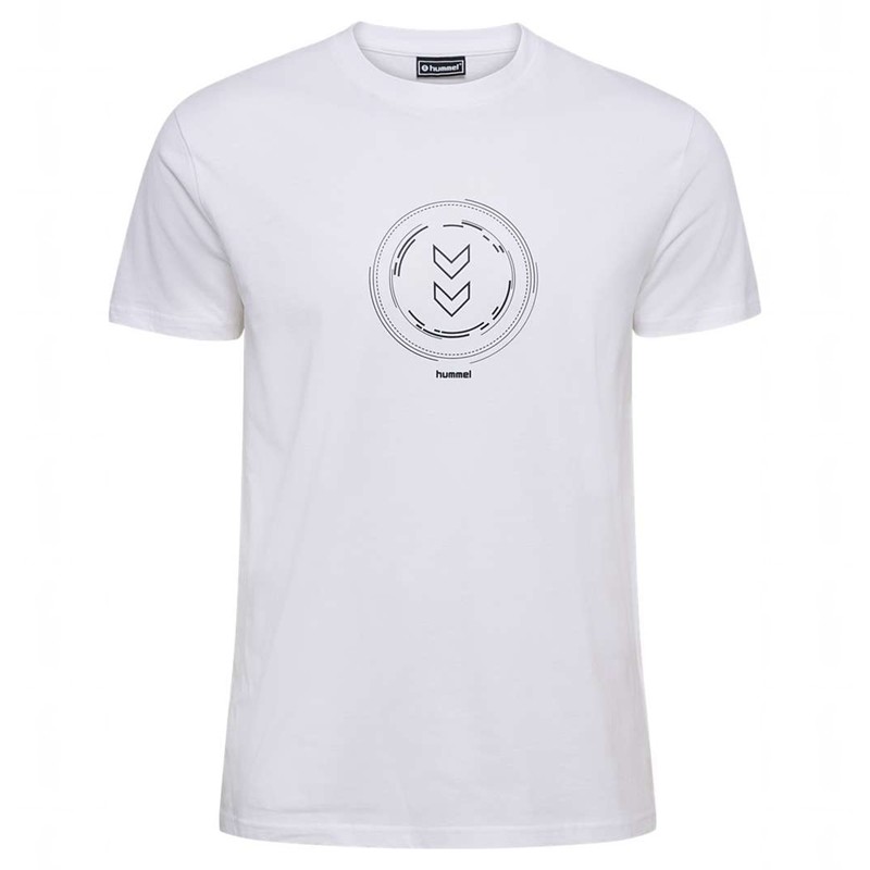Hummel Active Circle Co S/S Muške Majice Bijele | 384768-891