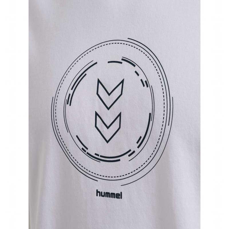 Hummel Active Circle Co S/S Muške Majice Bijele | 384768-891