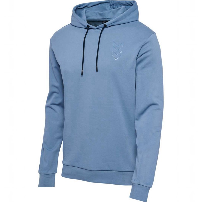 Hummel Active Co Muške Majica s Kapuljačom Plave | 693541-393