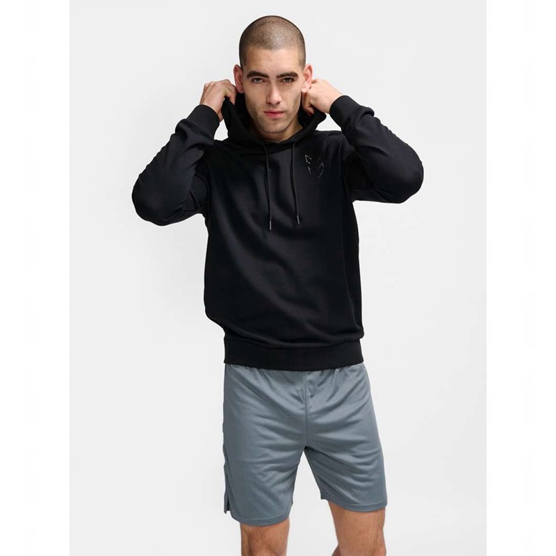Hummel Active Co Muške Majica s Kapuljačom Crne | 272608-761