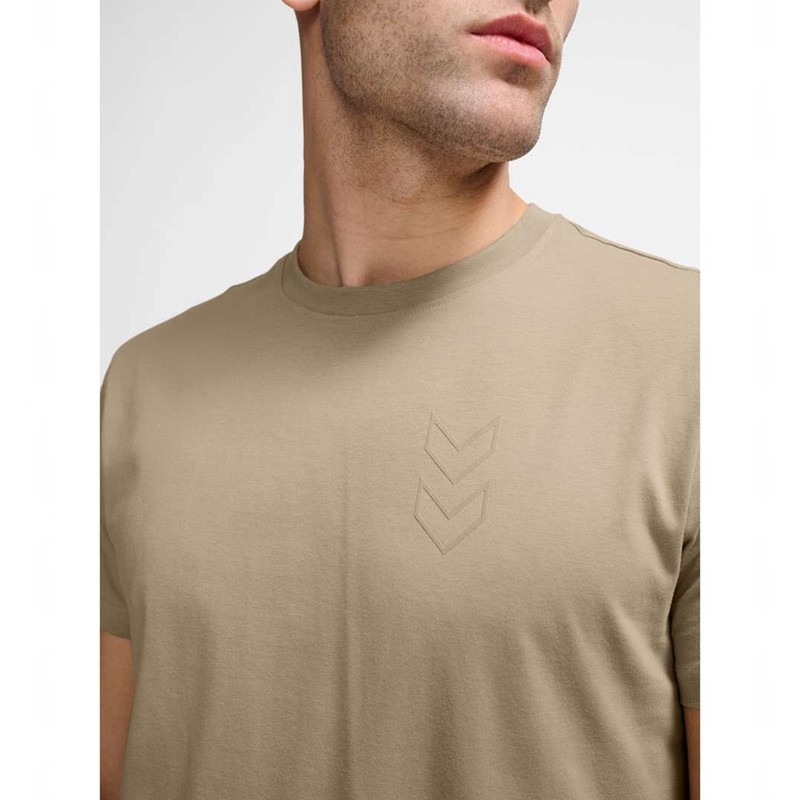 Hummel Active Co S/S Muške Majice Bež | 964882-431