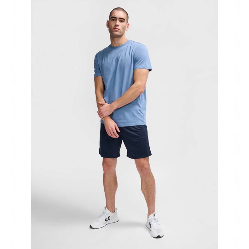 Hummel Active Co S/S Muške Majice Plave | 243869-077