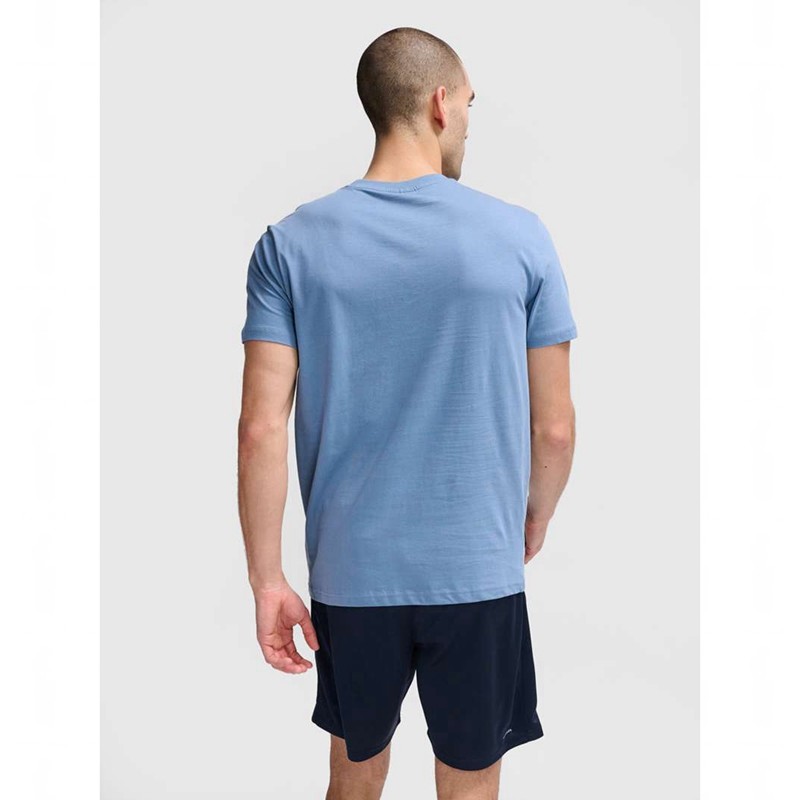 Hummel Active Co S/S Muške Majice Plave | 243869-077