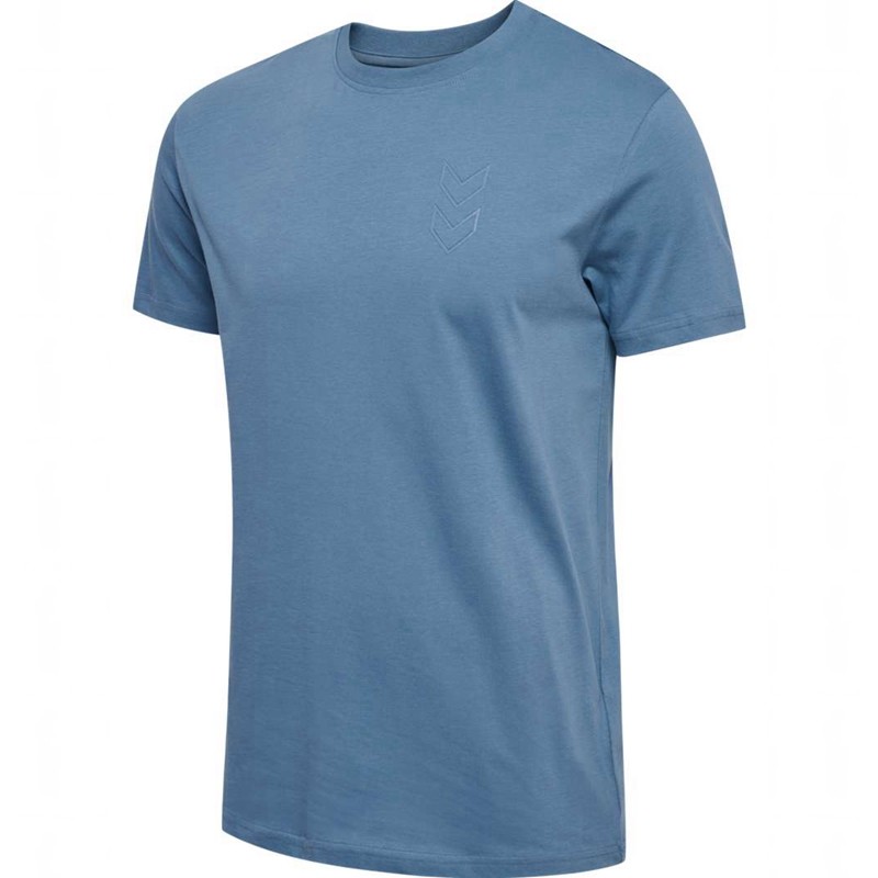 Hummel Active Co S/S Muške Majice Plave | 243869-077