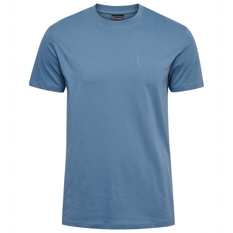 Hummel Active Co S/S Muške Majice Plave | 243869-077