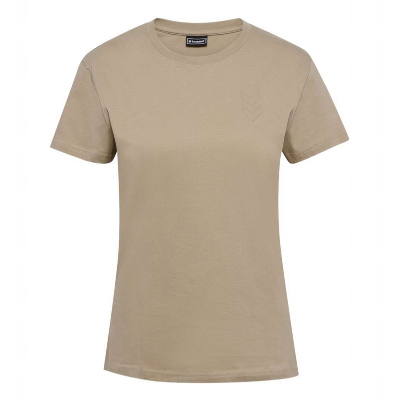 Hummel Active Co S/S Ženske Majice Bež | 444027-079
