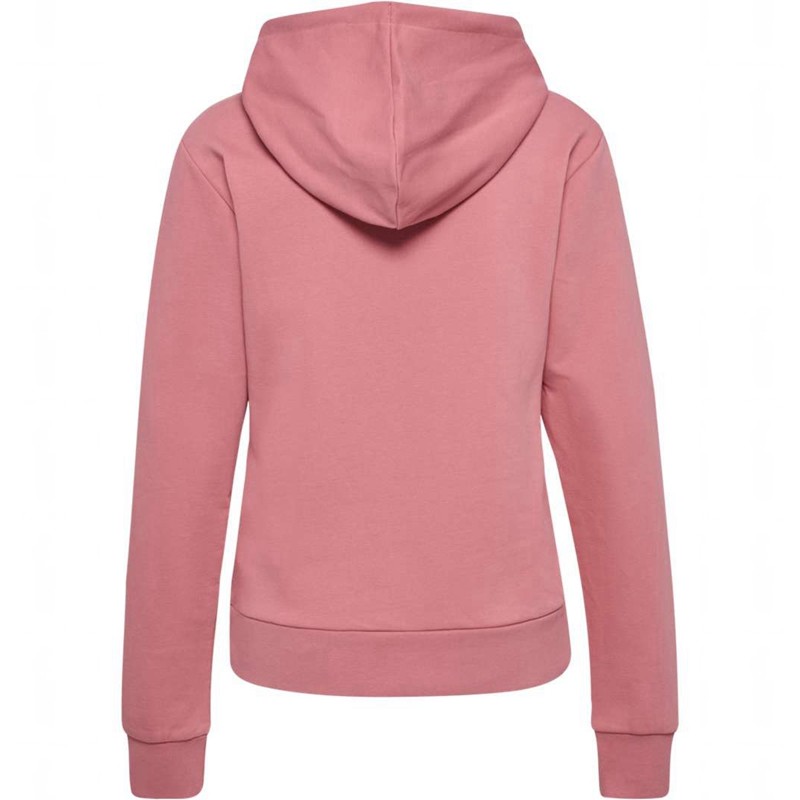 Hummel Active Co Ženske Majica s Kapuljačom Roze | 682126-707