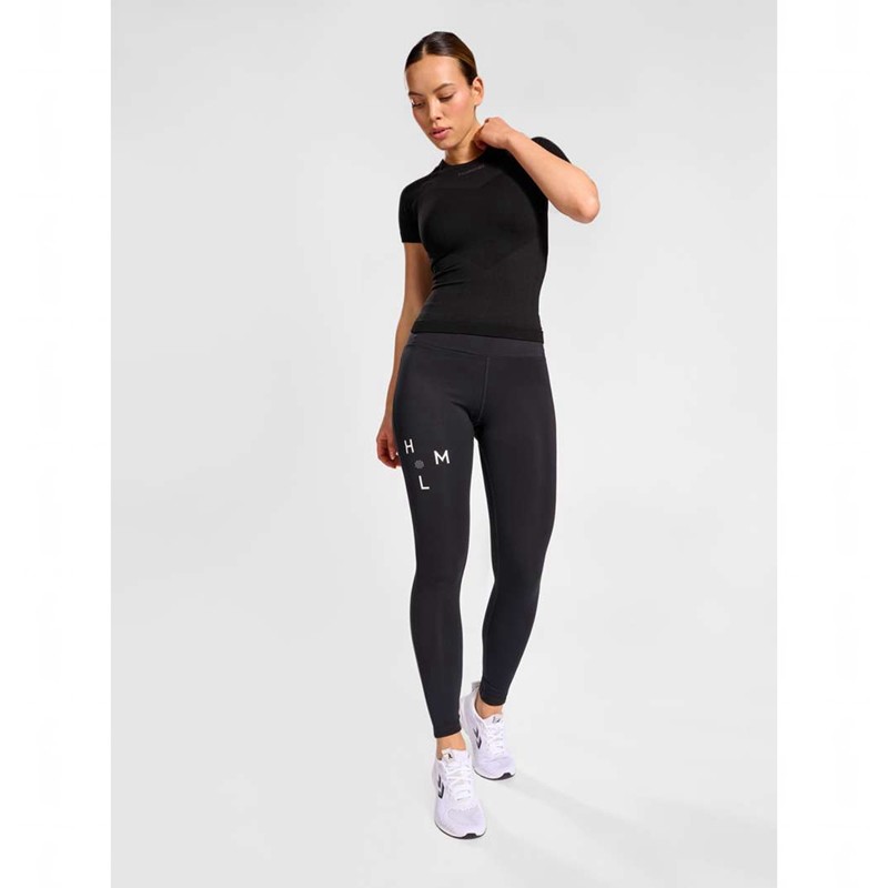 Hummel Active Court Hw Ženske Hulahopke Crne | 381815-378