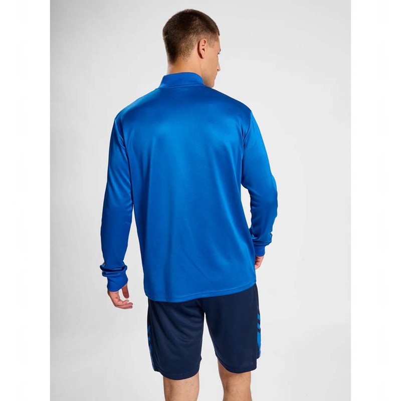 Hummel Active Pl Half Zip Muške Dukserice Plave | 010439-039