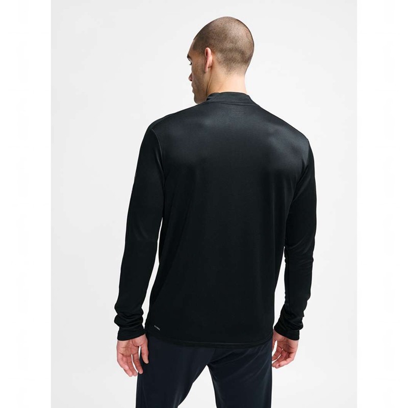 Hummel Active Pl Half Zip Muške Dukserice Crne | 593178-964