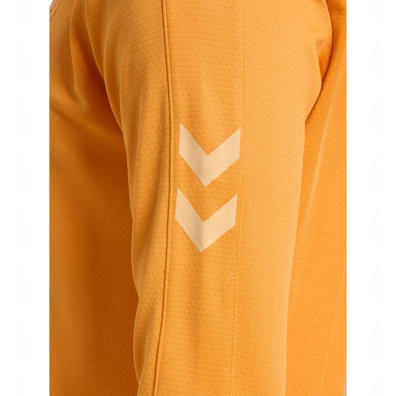 Hummel Active Pl Half Zip Muške Dukserice Narančaste | 961076-984
