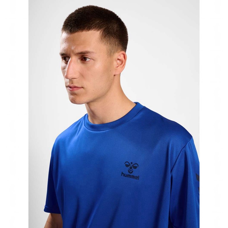 Hummel Active Pl Jersey S/S Muške Majice Plave | 816687-092