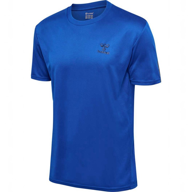 Hummel Active Pl Jersey S/S Muške Majice Plave | 816687-092