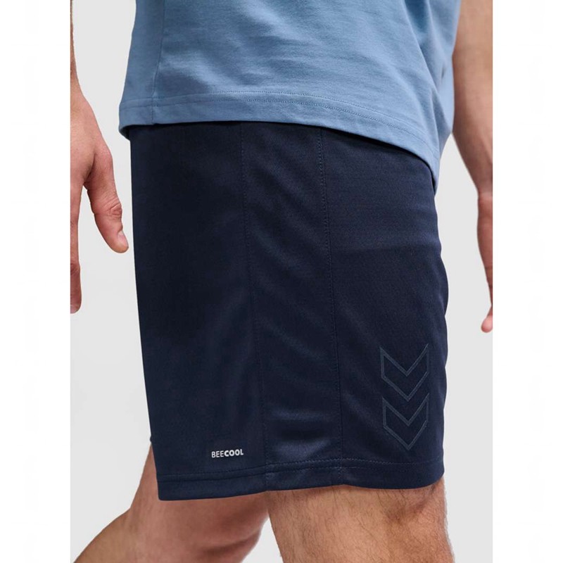 Hummel Active Pl Muške Majica s Kapuljačom Tamnoplave | 747248-296