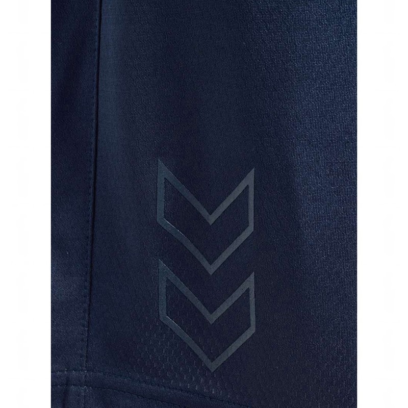 Hummel Active Pl Muške Majica s Kapuljačom Tamnoplave | 747248-296