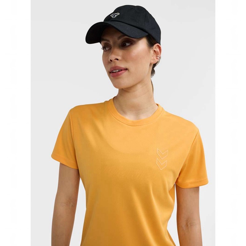 Hummel Active Pl S/S Ženske Dres Narančaste | 801579-614