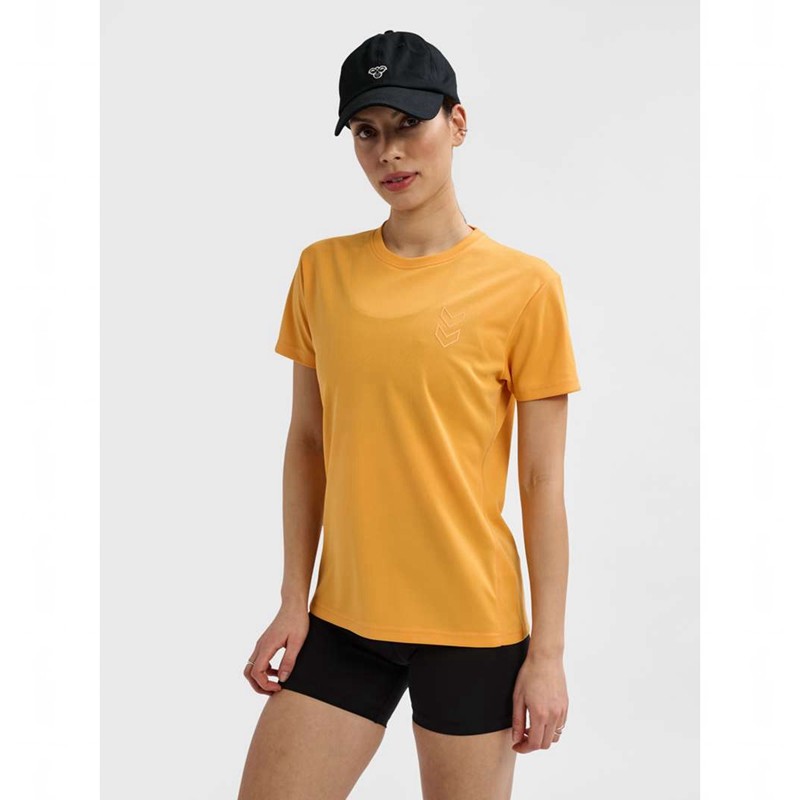 Hummel Active Pl S/S Ženske Dres Narančaste | 801579-614