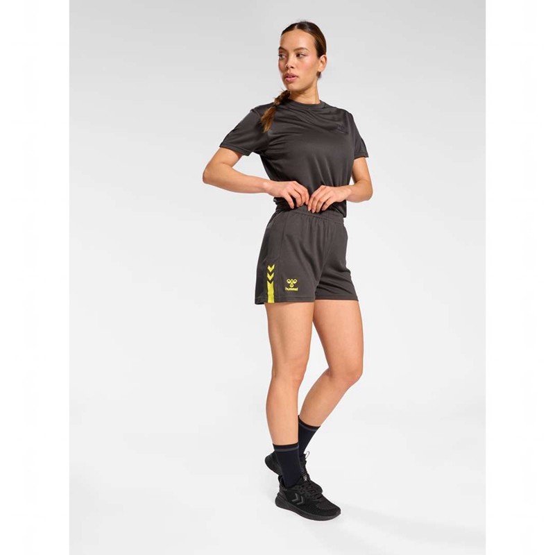 Hummel Active Pl Ženske Kratke Hlače Obsidijanske | 860944-281