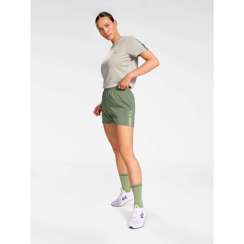 Hummel Active Pl Ženske Temeljni Sloj Zelene | 274002-534