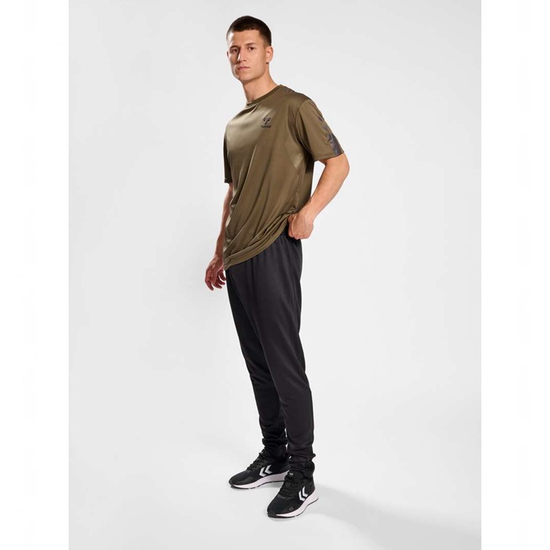 Hummel Active Training Muške Majice Crne | 028073-669