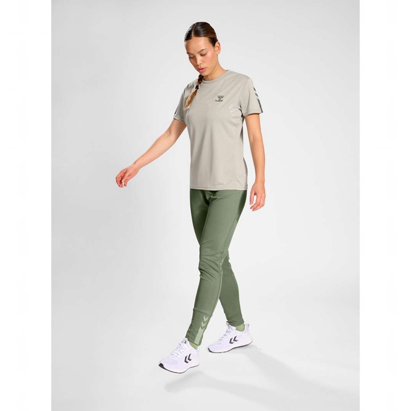 Hummel Active Training Ženske Hlače Zelene | 375418-796