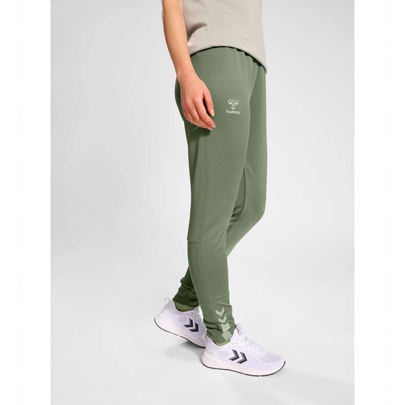 Hummel Active Training Ženske Hlače Zelene | 375418-796
