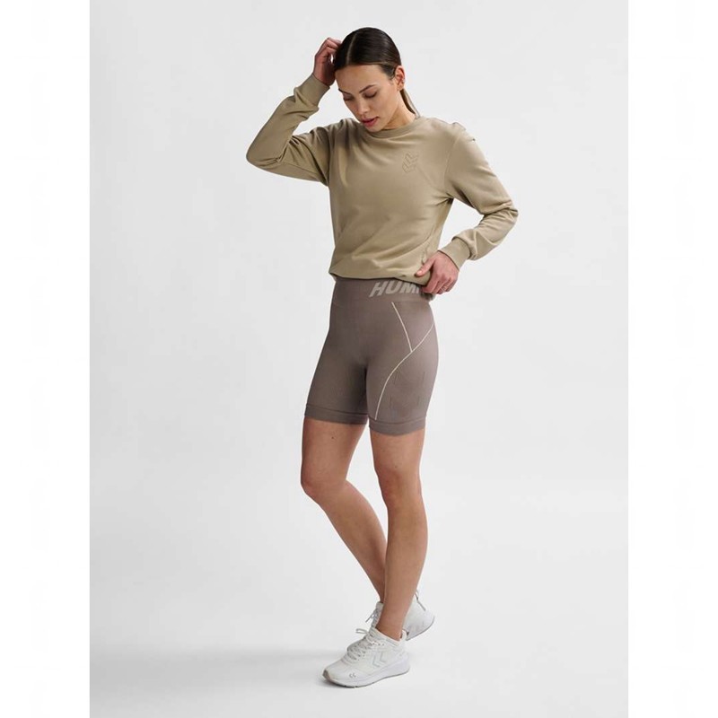 Hummel Active Ženske Dukserice Bež | 388020-107