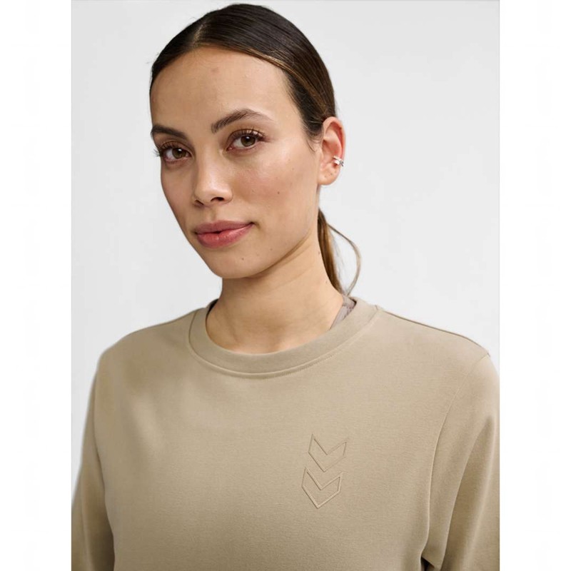 Hummel Active Ženske Dukserice Bež | 388020-107