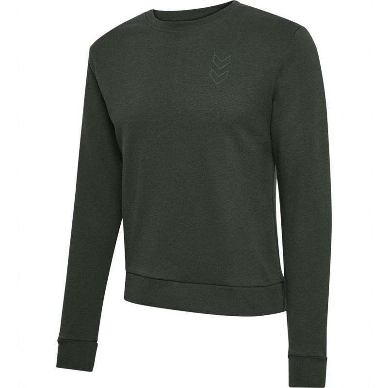 Hummel Active Ženske Dukserice Zelene | 387666-530