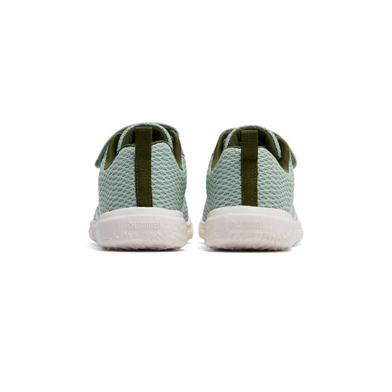 Hummel Actus Recycled Jr Dječje Tenisice Maslinasto Zelene | 176247-795