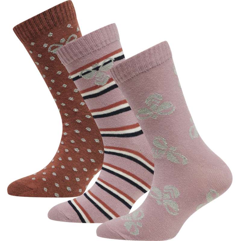 Hummel Alfie 3-pack Dječje Čarape Crvene | 062270-069