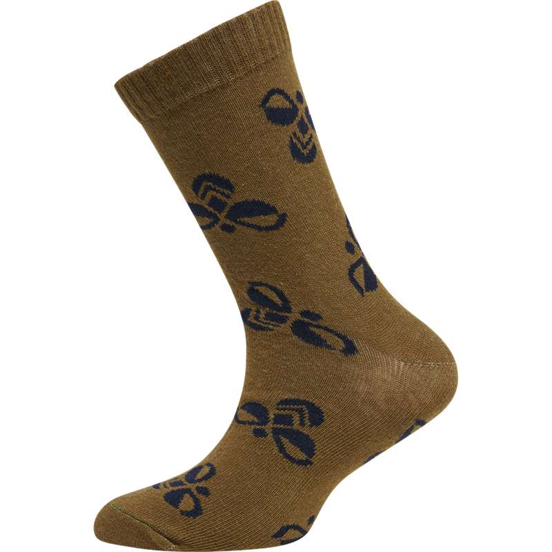 Hummel Alfie 3-pack Dječje Čarape Maslinasto Zelene | 552537-958