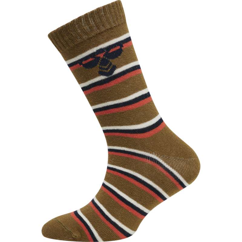 Hummel Alfie 3-pack Dječje Čarape Maslinasto Zelene | 552537-958