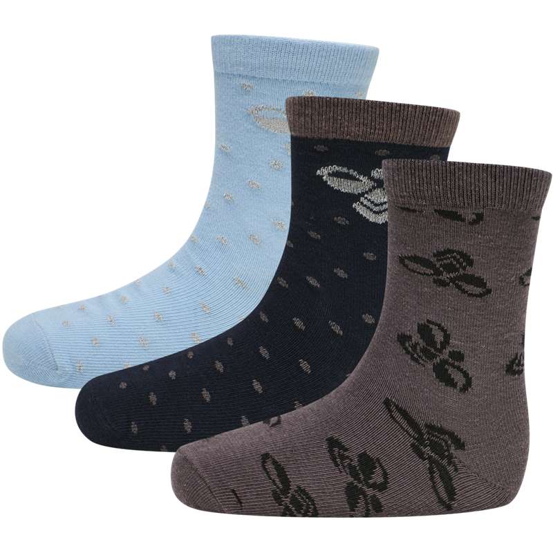 Hummel Alfie 3-pack Dječje Čarape Plave | 630046-523