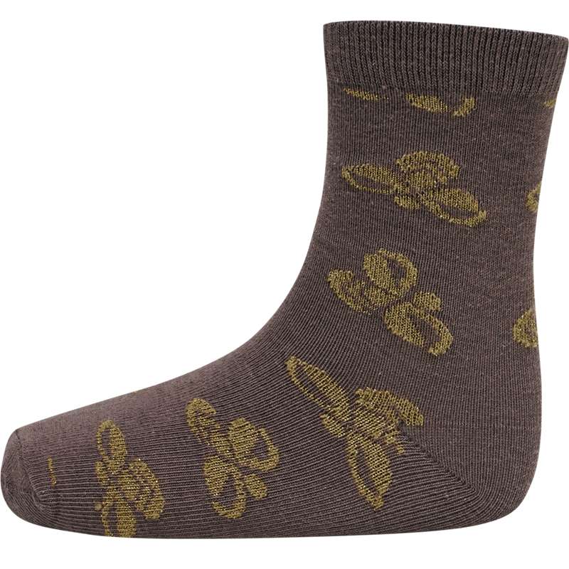 Hummel Alfie 3-pack Dječje Čarape Smeđe | 276310-079