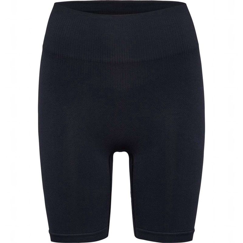 Hummel Alive Seamless High Waist Ženske Kratke Hlače Crne | 428896-958
