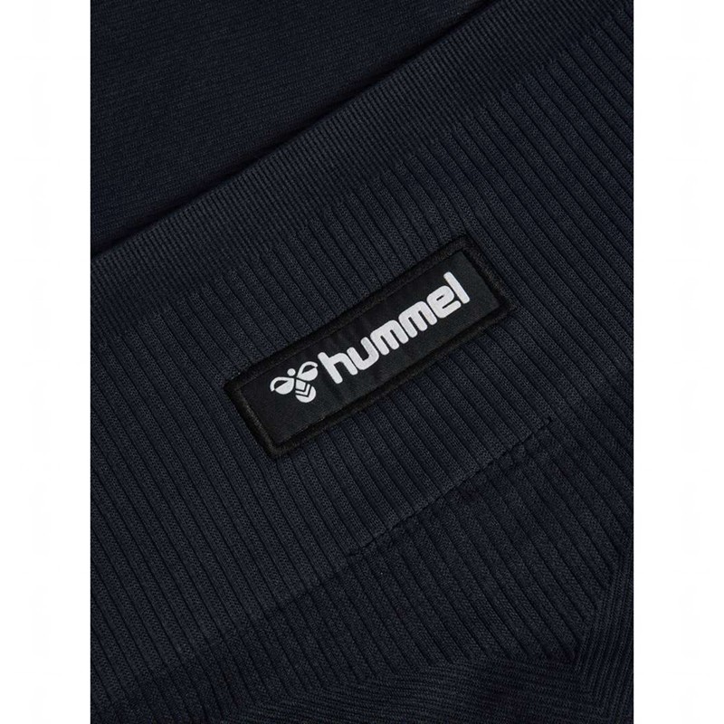 Hummel Alive Seamless High Waist Ženske Kratke Hlače Crne | 428896-958
