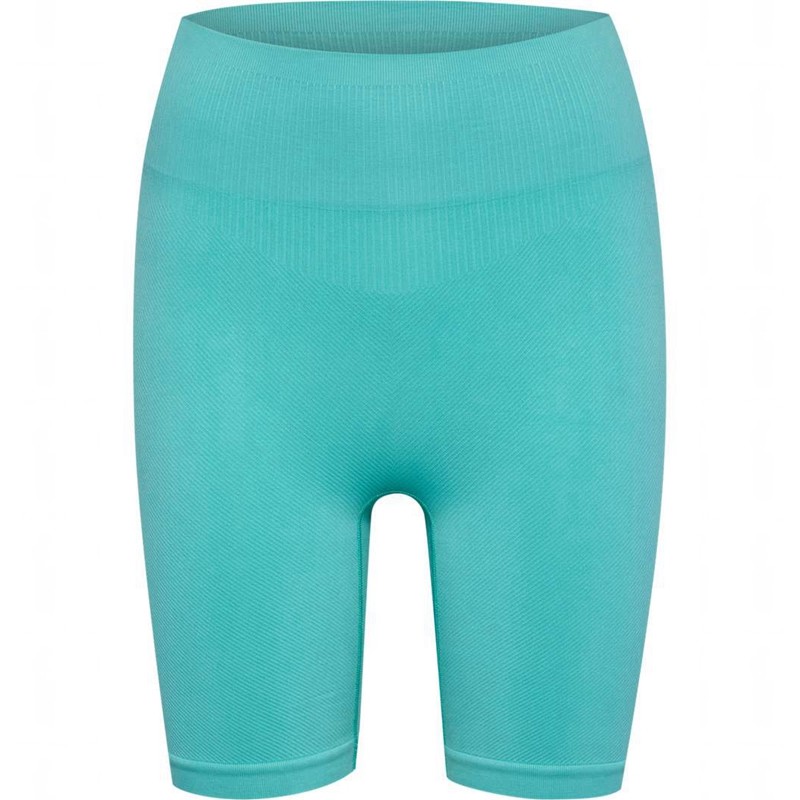 Hummel Alive Seamless High Waist Ženske Kratke Hlače Plave | 796917-868